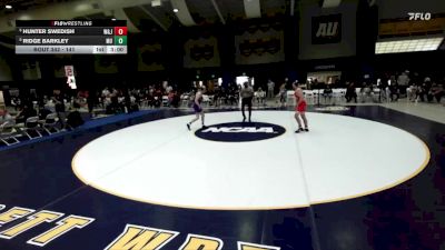 141 lbs Cons. Round 3 - Hunter Swedish, Washington & Jefferson vs Ridge Barkley, Mount Union