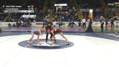 100 lbs Quarterfinal - Riley-Anne Tarmey, Triton vs Kylah Bragan, Whittier
