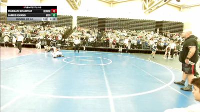 122-H lbs Round Of 64 - Hassan Shawkat, RedNose Wrestling School vs James Evans, Neshaminy