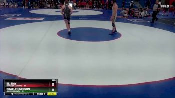 120 lbs Placement (4 Team) - Braelyn Nelson, Gilmer County vs Eli Day, Bradley Central