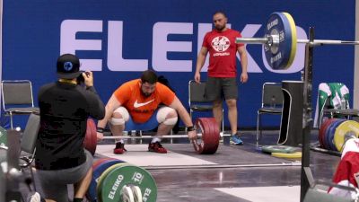 Lasha Talakhadze (GEO, +105) Snatches 190kg In The Training Hall At 2017 Worlds