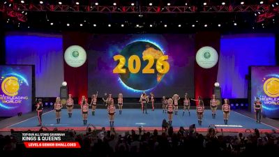 Top Gun All Stars Savannah - Kings & Queens [2026 L6 Senior Small Coed Finals] 2026 The Cheerleading Worlds