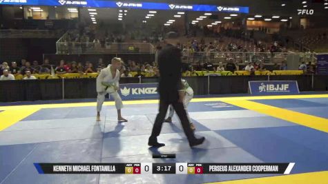 Perseus Alexander Cooperman vs Kenneth Michael Fontanilla 2025 Pan Kids Jiu-Jitsu IBJJF Championship