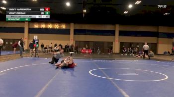 157 lbs Quarters - Jimmy Harrington, Harvard vs Vinny Zerban, Iowa State