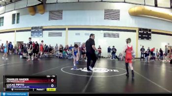 70 lbs Quarterfinal - Charles Haider, HSE Wrestling Club vs Lucas Pipito, Delta Wrestling Club Inc.