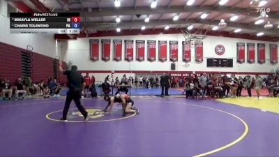 110 lbs Semifinal - Charis Tolentino, Palomar College vs Mikayla Weller, Bakersfield College