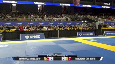 Myra Miracle Kirabo Alltop vs Danica Chieu Khue Nguyen 2026 Pan Kids Jiu-Jitsu IBJJF Championship