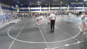 109 lbs Consi Of 16 #1 - Kaylee Kress, WolfPack Wr Ac vs Sarah Perez, Mustangs WC