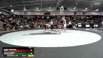 285 lbs Semifinal - Isaiah Vance, Pitt-Johnstown vs Luke Tweeton, UMary