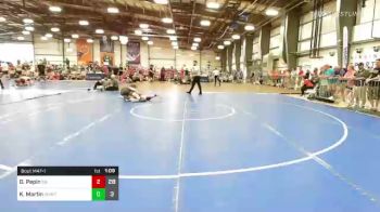 152 lbs Rr Rnd 1 - Drew Pepin, Combat Athletics Black vs Kayleb Martin, Grain House Wrestling Club