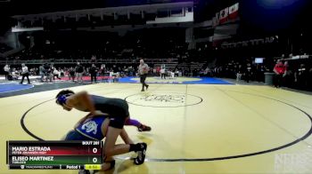 126 lbs Cons. Round 1 - Mario Estrada, Peter Johansen High vs Eliseo Martinez, Turlock