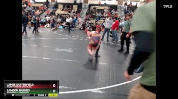 Round 2 - Landon Barnes, Summerville Takedown vs James Satterfield, Palmetto State Wrestling