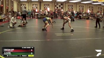 91 lbs Quarterfinal - Tristan Dee, Elite Wrestling vs Aj Kane, Council Rock