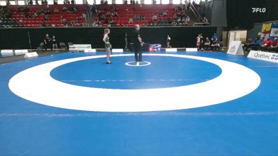 46kg Quarterfinal - Melia Sheu, Coast RTC vs Emma Taylor, Edmonton Wrestling Club