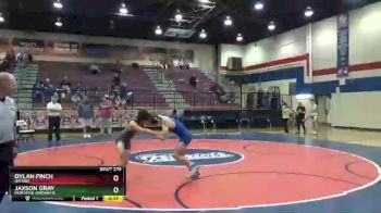 126 lbs Consolation Bracket - Dylan Finch, Hayden vs Jaxson Gray, Mortimer Jordan HS