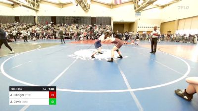 184-H lbs Round Of 32 - Joseph Ellinger, Bethpage vs Jacob Davis, Burlington Township