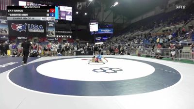 105 lbs Champ. Rd Of 16 - Sky Ramos, HI vs Libertie Nigh, OH