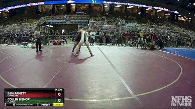 1A 220 lbs Champ. Round 1 - Collin Bishop, Florida vs Ben Arnett, Lemon Bay