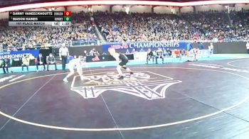 D3-120 lbs 1st Place Match - Mason Haines, Dundee vs Danny Vaneeckhoutte, Erie Mason