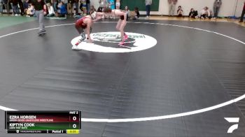 125 lbs Cons. Round 4 - Ezra Horgen, Green River Grapplers Wrestling vs Kiptyn Cook, LSRV Mat Rats