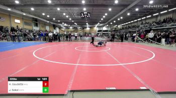 220 lbs Round Of 16 - Hayden Gaudette, Mt. Anthony vs Justin Sokol, Hopkinton