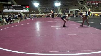 125 lbs Round 3 (10 Team) - Sam Gosnell, Montreat College vs Kolby Dempsey, Life University NCWA