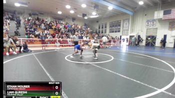 113 lbs Cons. Round 4 - Liam Qureshi, Fountain Valley vs Ethan Mourer, Capistrano Valley