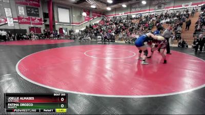 190 lbs Champ. Round 1 - Fatima Orozco, Righetti vs Joelle Almases, Alta Loma