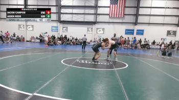 165 lbs Jacob Campos, SLY FOX WRESTLING CLUB vs Aiden Hess, HANOVER HAWKEYE