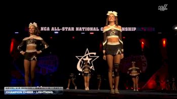 Champion Cheer - Lightning [2026 L4.2 Senior - Small - A Day 1] 2026 NCA All-Star National Championship