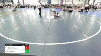 138 lbs Round Of 128 - Thomas Montgomery, VA vs Brock Gunnels, GA