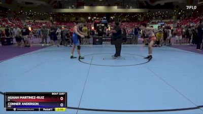 120 lbs Cons. Round 1 - Asaiah Martinez-Ruiz, IA vs Conner Anderson, MO