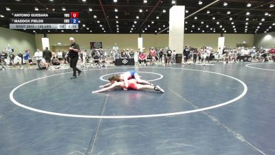 138 lbs 1st Place Match - Antonio Guebara, Vortex Wrestling Club vs Maddox Fields, Cardinal Wrestling Club
