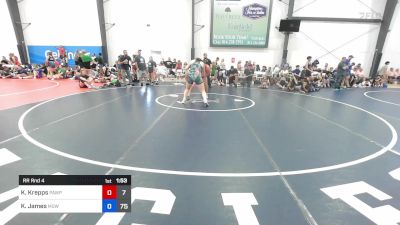 105 kg Rr Rnd 4 - Katelynn Krepps, PA West Pink vs Kaci James, MGW Death By Chocolate