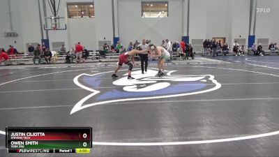 149 lbs Champ. Round 1 - Justin Ciliotta, Stevens Tech vs Owen Smith, York (PA)