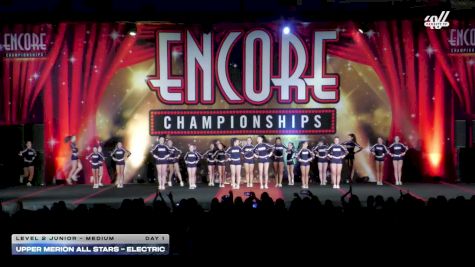 Upper Merion All Stars - Electric [2025 L2 Junior - Medium DAY 1] 2025 Encore Philly Showdown