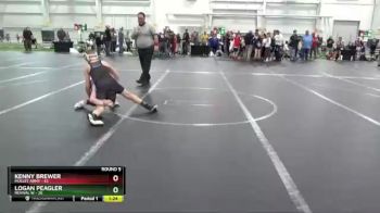 100 lbs Round 5 (8 Team) - Kenny Brewer, Mullet Army vs Logan Peagler, Revival W