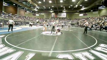 2A 113 lbs Quarterfinal - Stephen Meek, North Summit vs Chuy Barajas, Millard