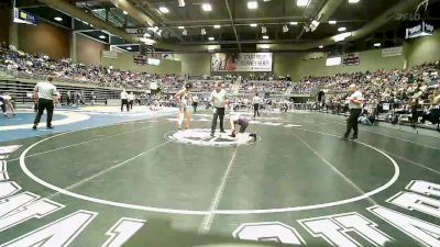 2A 113 lbs Quarterfinal - Stephen Meek, North Summit vs Chuy Barajas, Millard