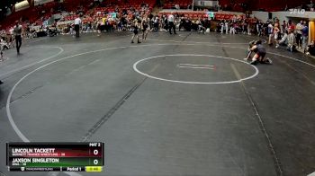 60 lbs Semifinal - Jaxson Singleton, DWA vs Lincoln Tackett, Burnett Trained Wrestling