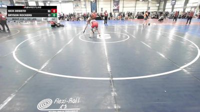 120 lbs Consi Of 8 #2 - Nick Desisto, MA vs Bryson Rockers, KS