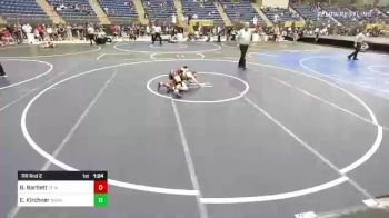 83 lbs Rr Rnd 2 - Braiden Bartlett, 3F Wrestling vs Emery Kirchner, Marathon WC