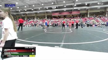 95 lbs Cons. Round 3 - Jayden Reyes, Derby vs Parker Rundell, Trailblazer
