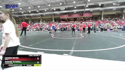 95 lbs Cons. Round 3 - Jayden Reyes, Derby vs Parker Rundell, Trailblazer