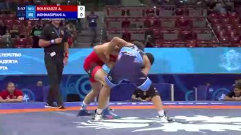 82 kg Finals 1-2 - Achiko Bolkvadze, Georgia vs Alireza Mohmadipiani, Iran