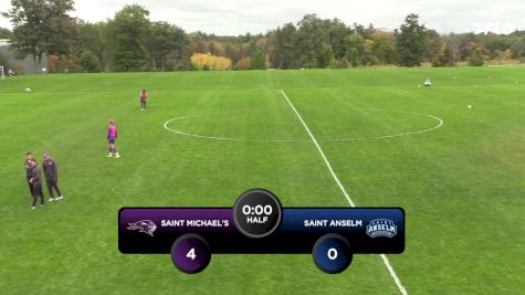 Replay: Saint Michael's vs Saint Anselm | Oct 1 @ 3 PM