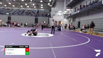 109-121 lbs Cons. Semi - Chasyn Hart, Mt Vernon Marauders vs Ashden Minor-perez, Hobart Wrestling Club