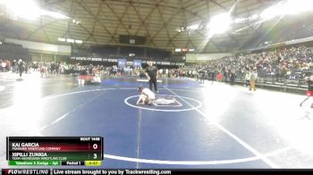 53 lbs Semifinal - Kai Garcia, Punisher Wrestling Company vs Xipilli Zuniga, Team Aggression Wrestling Club