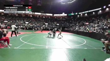 90 lbs Champ. Round 2 - Jacob Morgan, BRN3 vs Tony Biondillo, BKV1