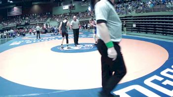 2A 144 lbs Champ. Round 1 - Parker Snyder, San Juan vs Carson Hoyt, Parowan